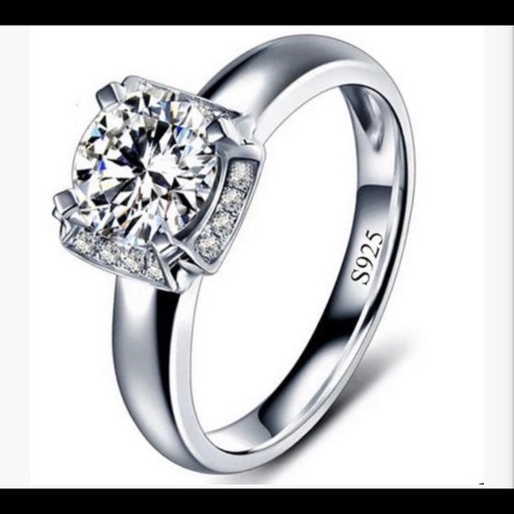 925 sliver plated rings - Picture 3 of 5